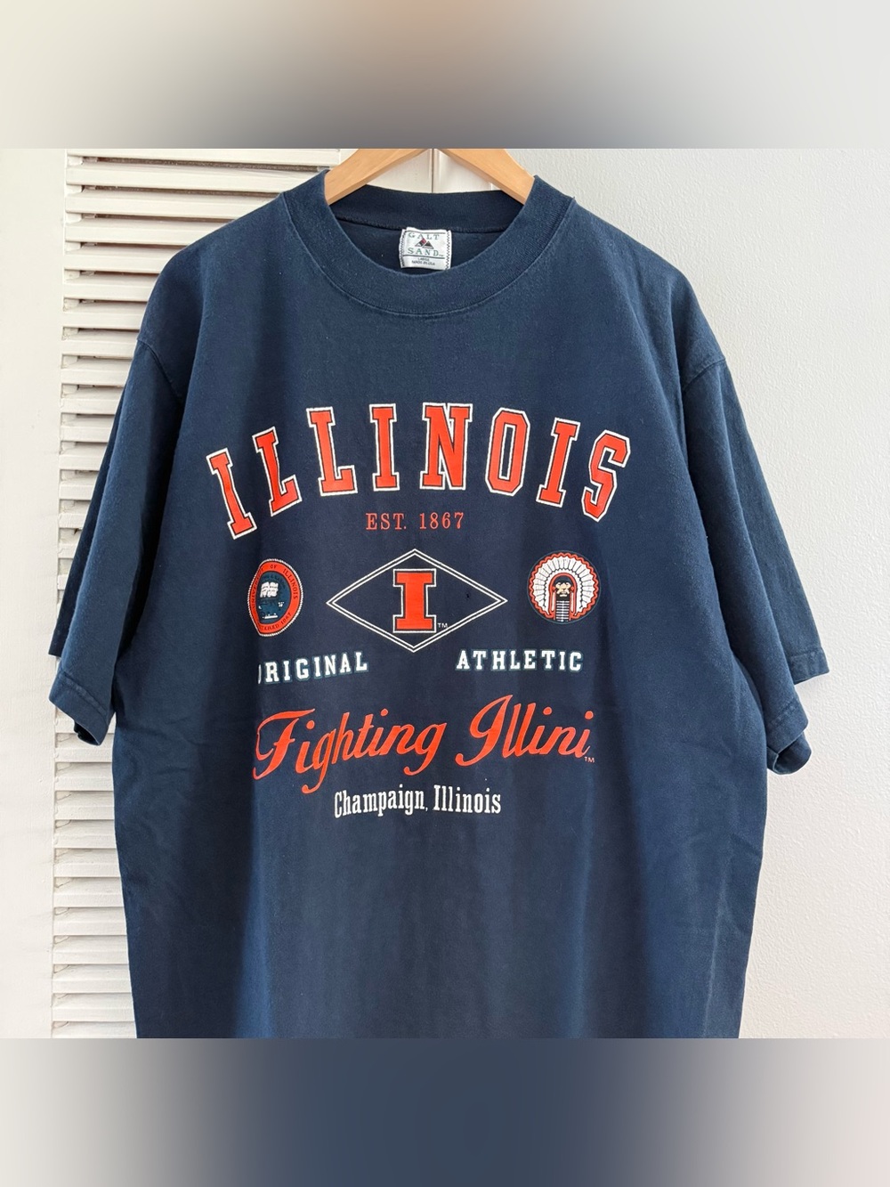 Vintage 90’s The University Of Illinois Urbana- Champaign UIUC T-shirt